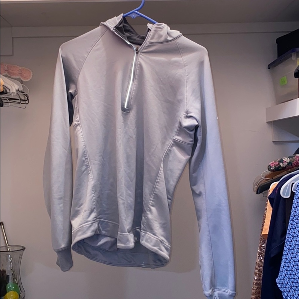 Half zip hoodie